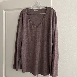 Sherosa V-Neck Long Sleeve Blouse